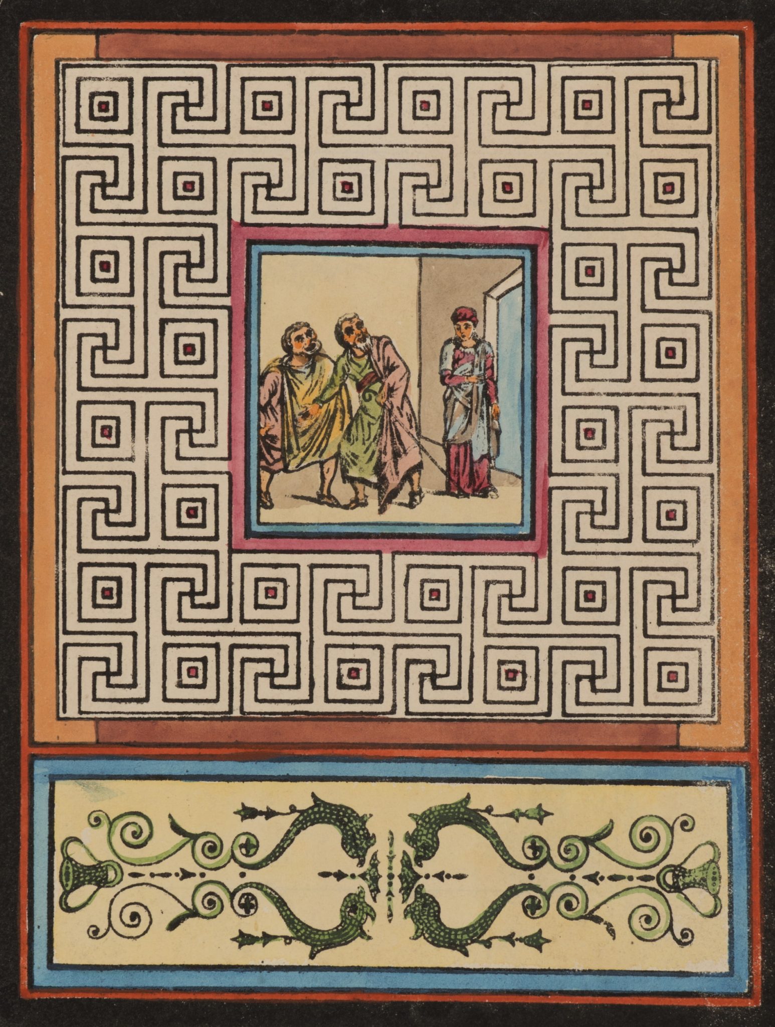 Klassisches Medaillon