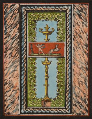Ornament mit Kerzenhalter