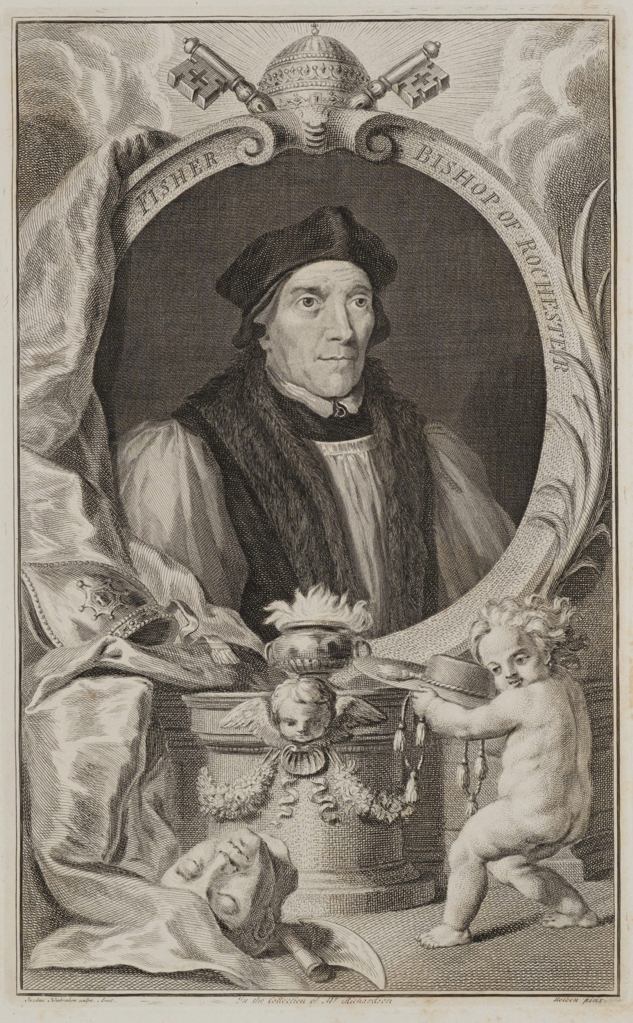 Portrait des John Fisher. Bischof von Rochester