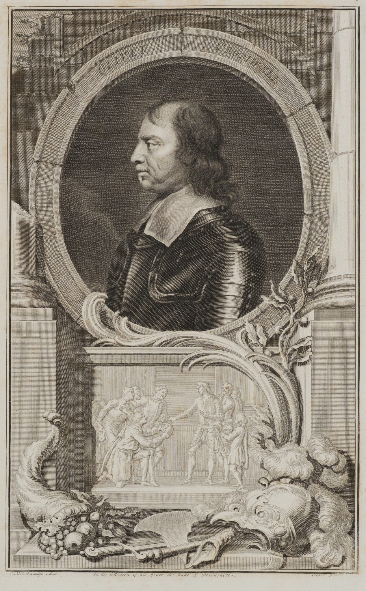 Portrait des Oliver Cromwell