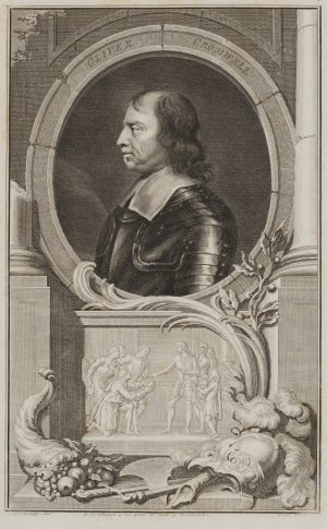 Portrait des Oliver Cromwell