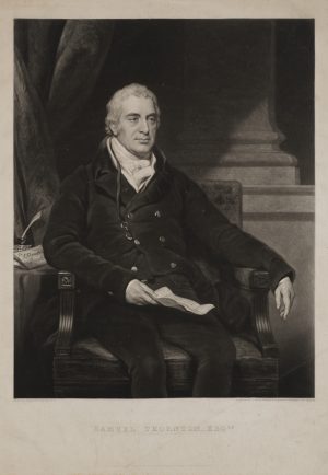 Portrait des Samuel Thornton