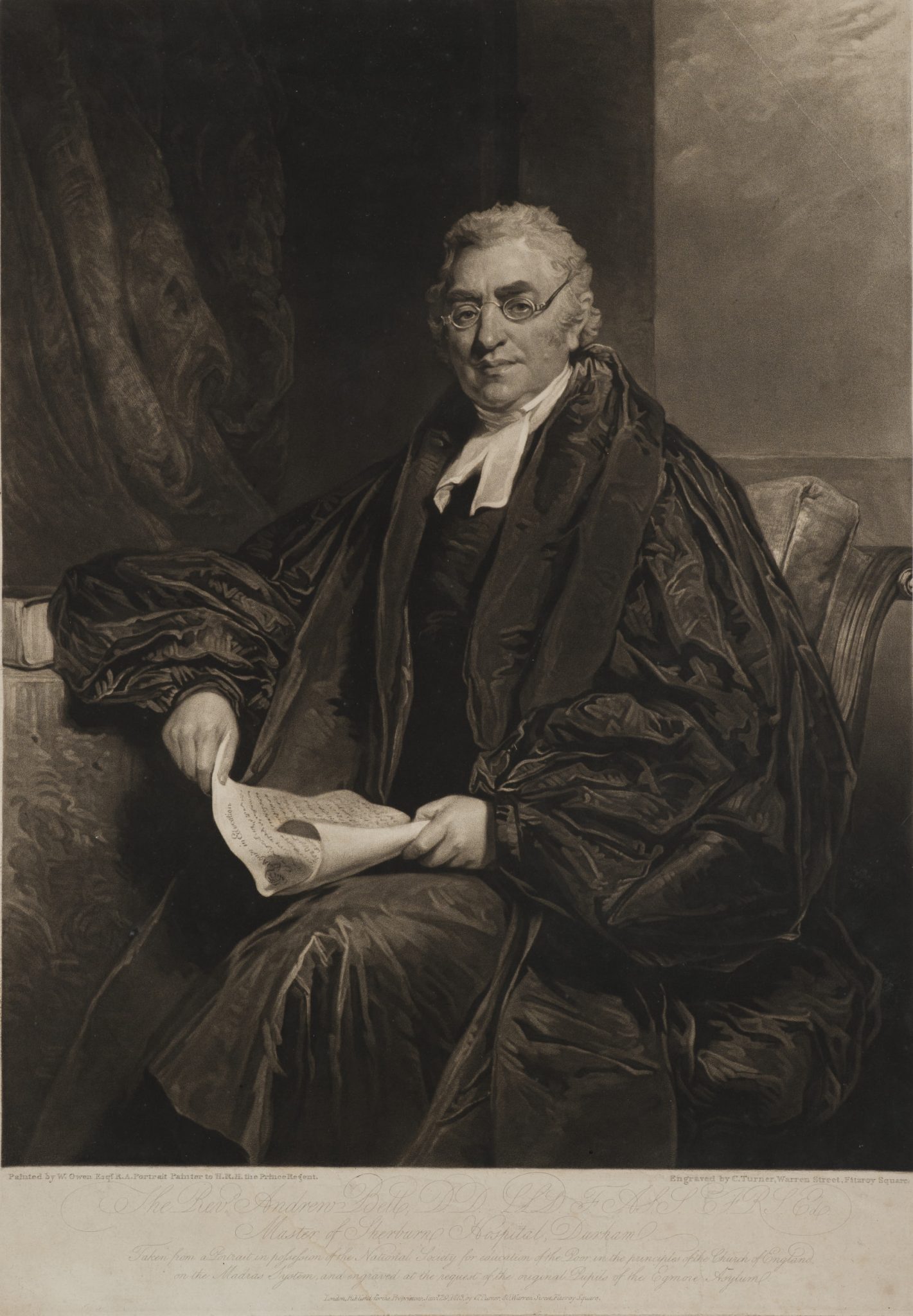 Portrait des Andrew Bell