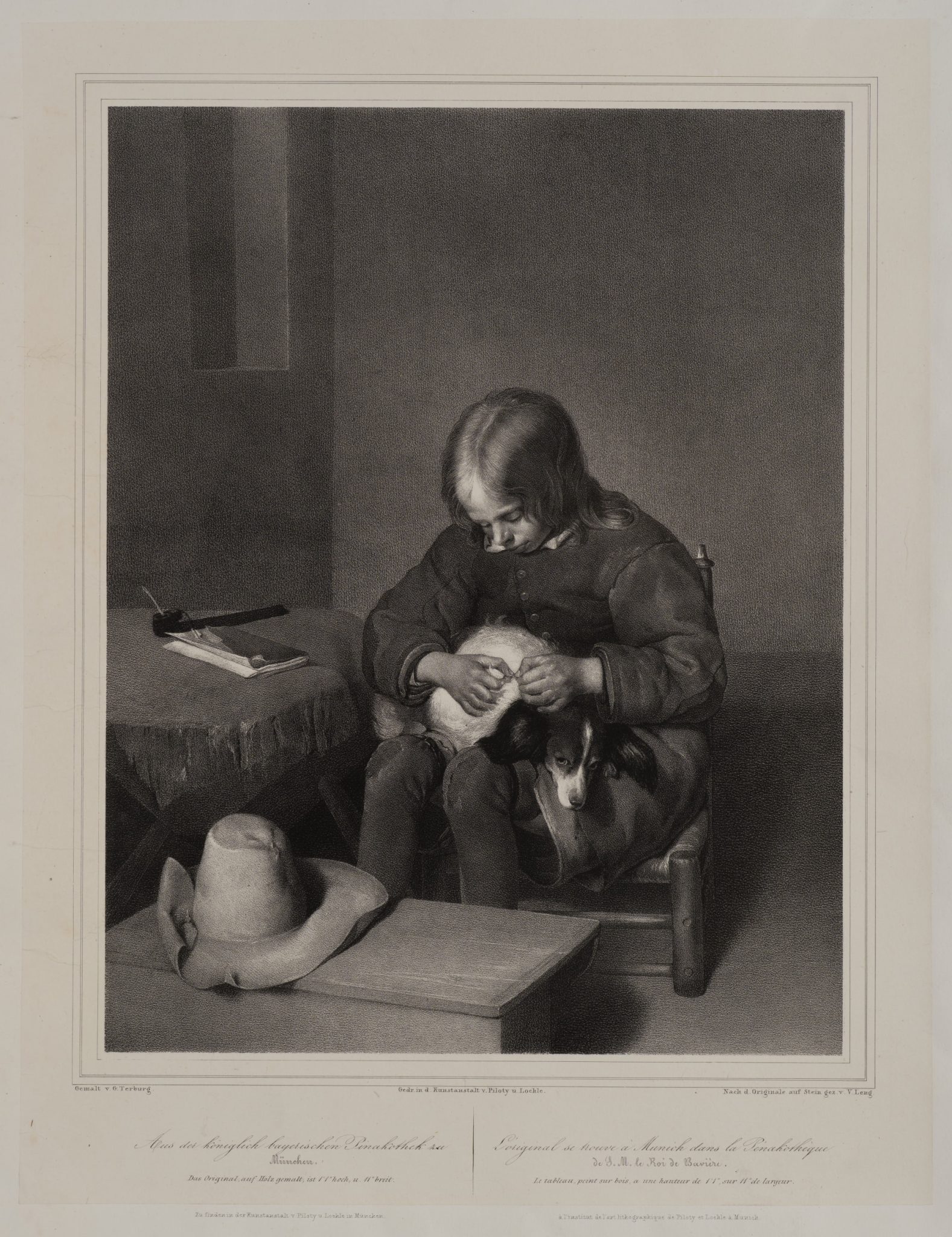 Junge mit Hund