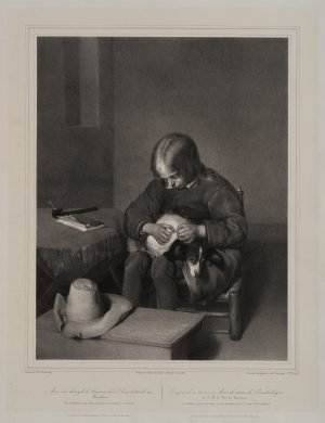 Junge mit Hund