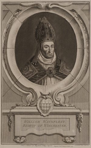 Porträt des Bischofs William Waynflete