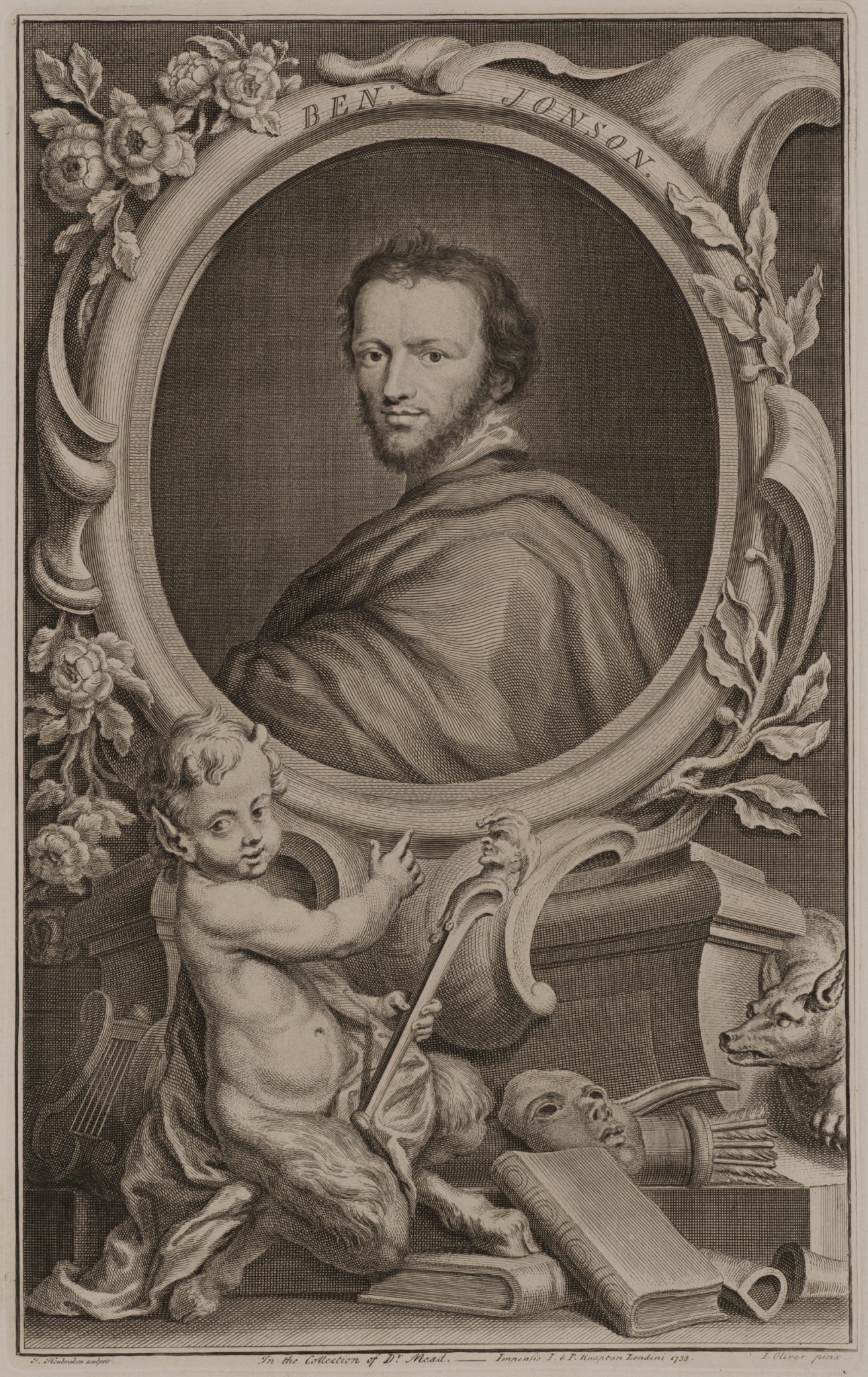 Porträt von Ben Jonson