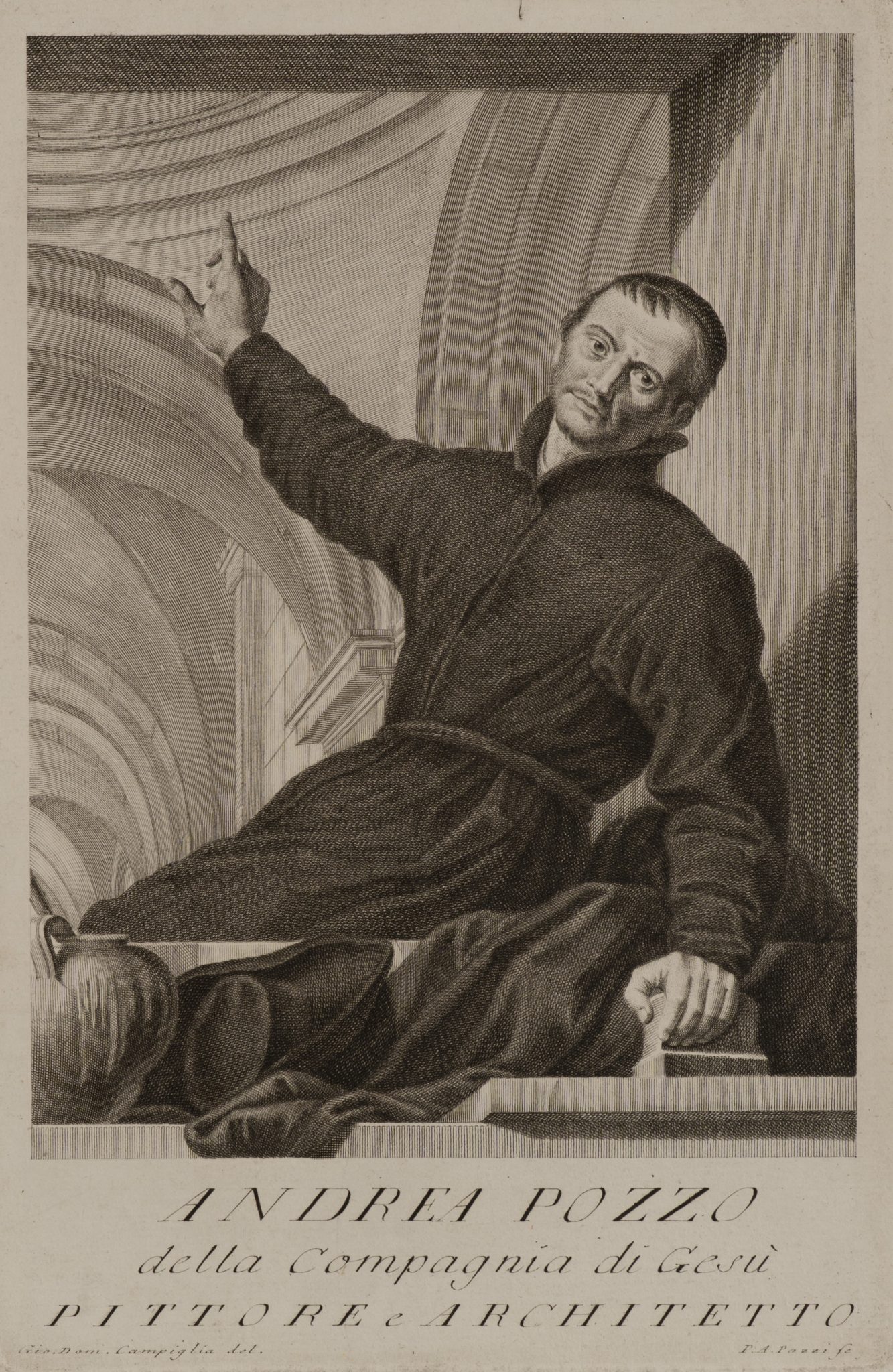 Porträt von Andrea Pozzo