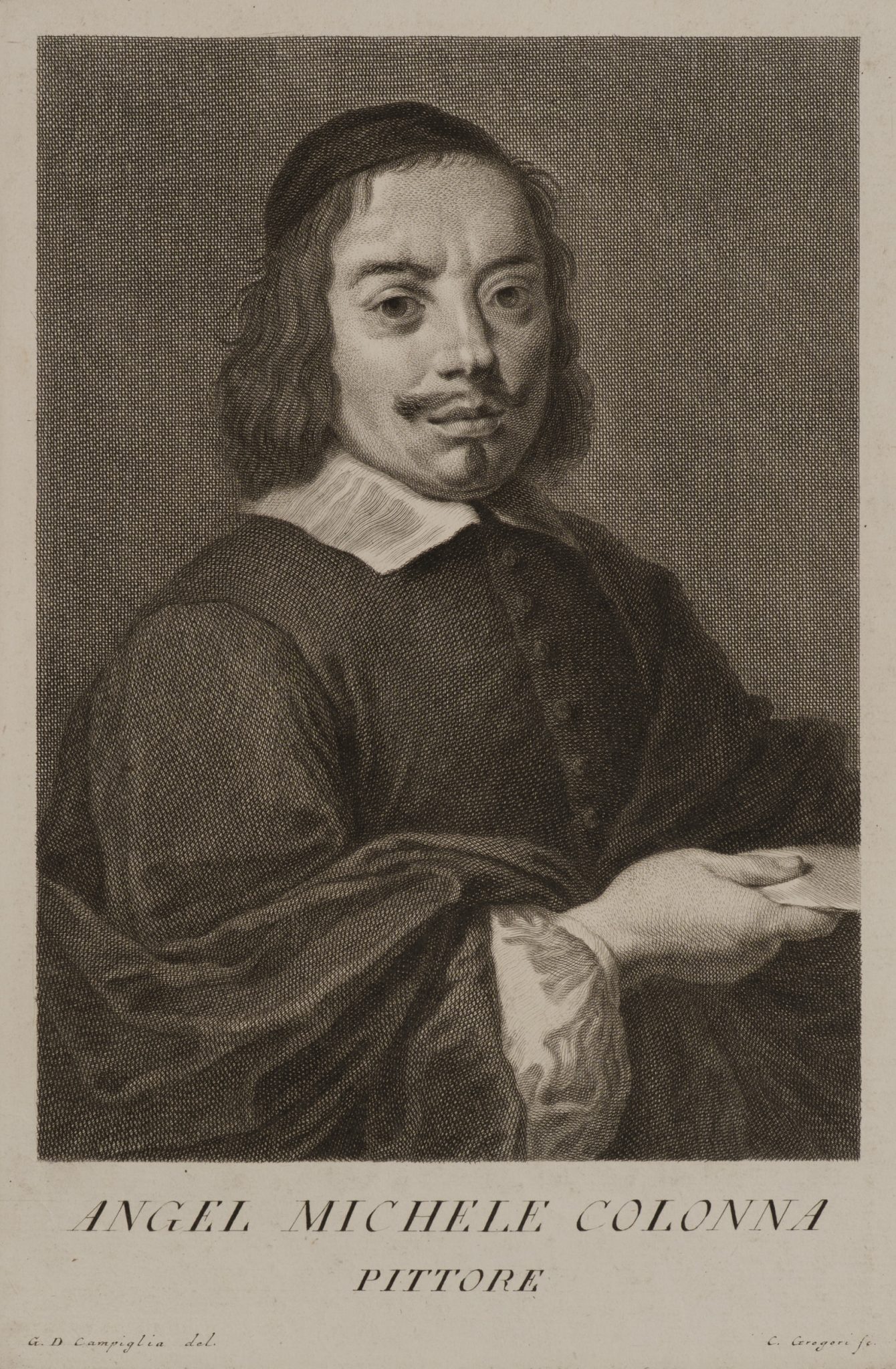 Porträt des Angel Michele Colonna