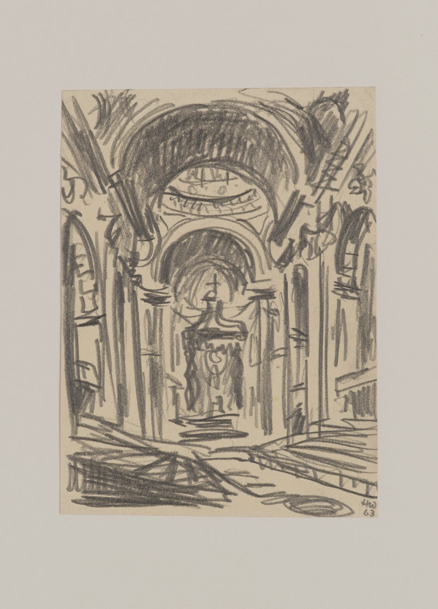 Innenraum der Peterskirche in Rom