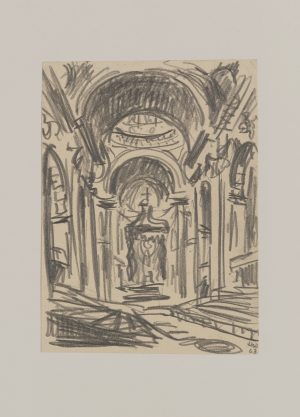 Innenraum der Peterskirche in Rom