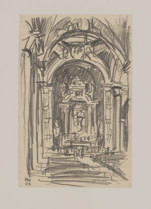 Innenansicht St. Maria del Popolo