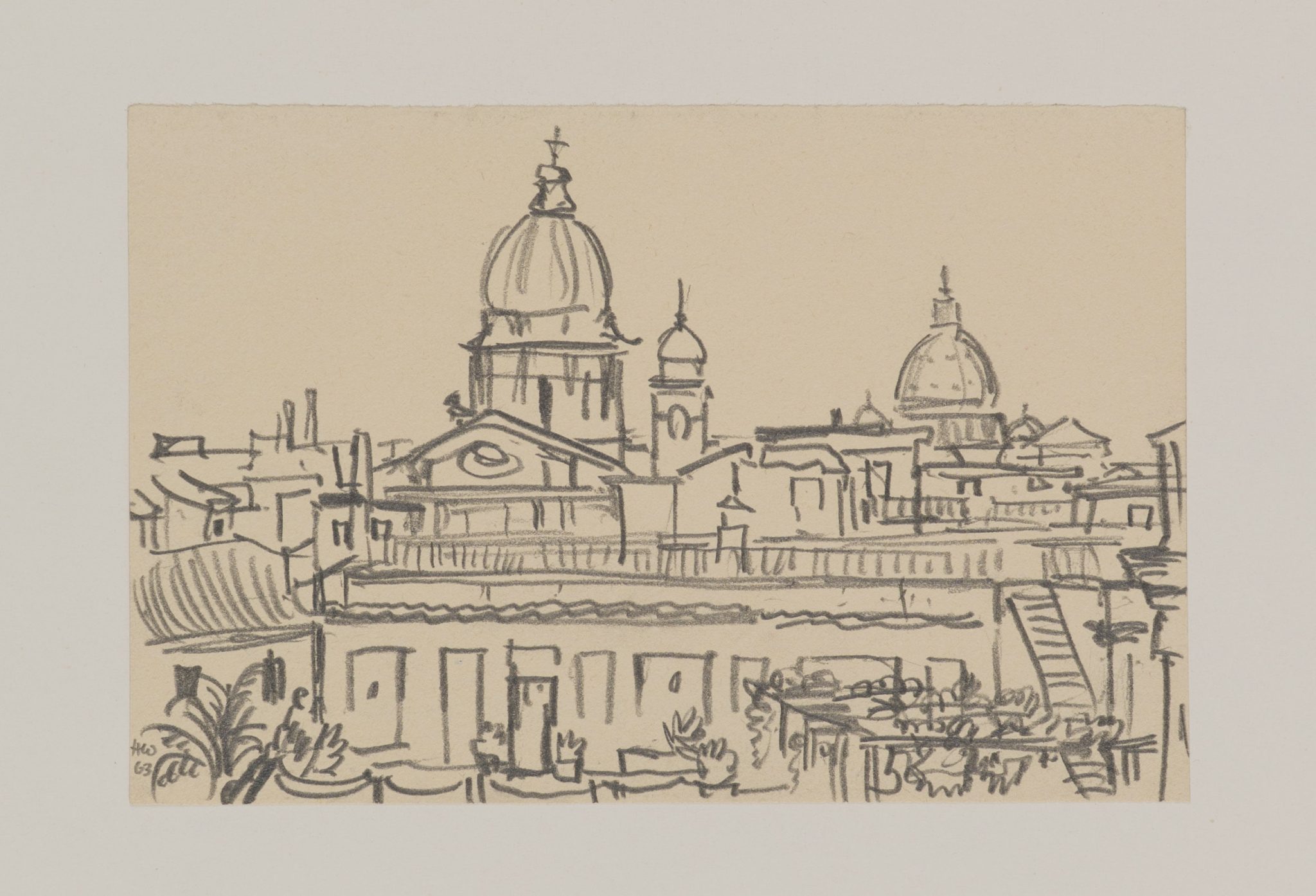 Blick vom St. Trinità dei Monti