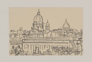 Blick vom St. Trinità dei Monti