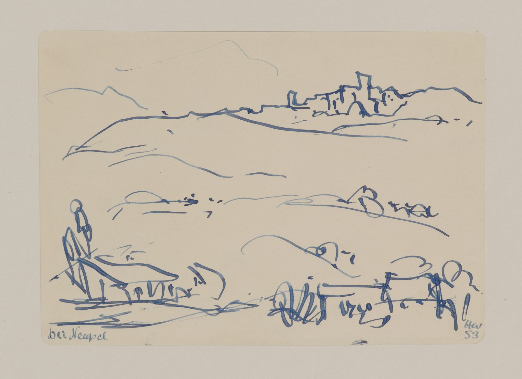 Landschaft bei Neapel