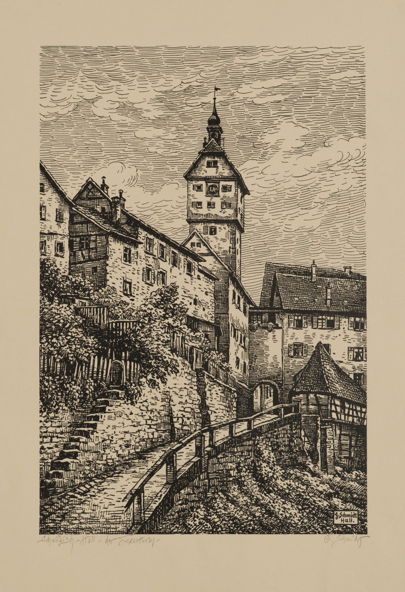 Der Josenturm in Schwäbisch-Hall