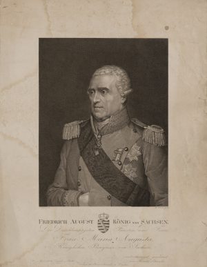 Porträt von Friedrich August König von Sachsen