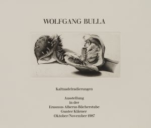 Plakat für W. Bullas Kunstausstellung