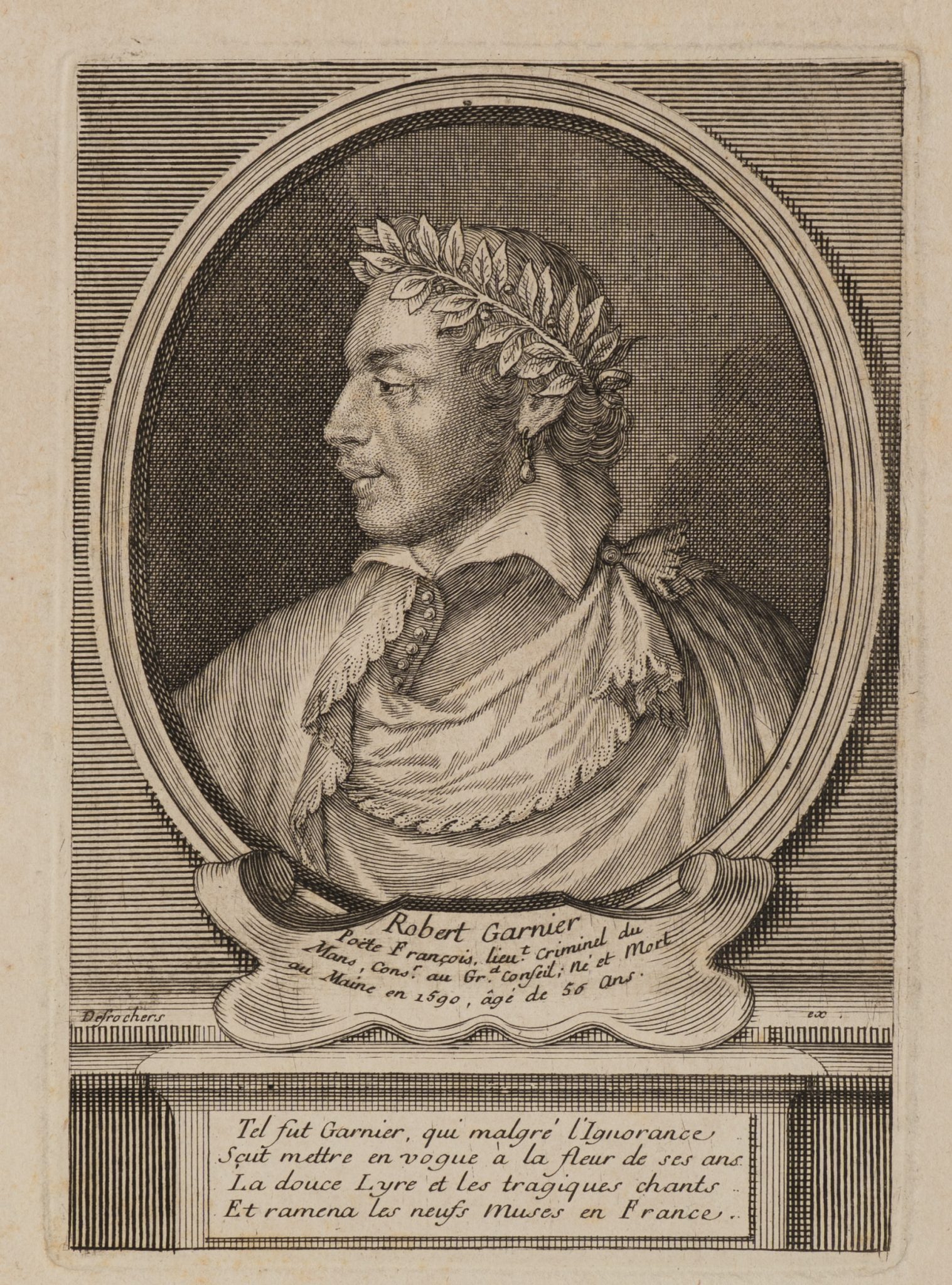 Porträt des Robert Garnier
