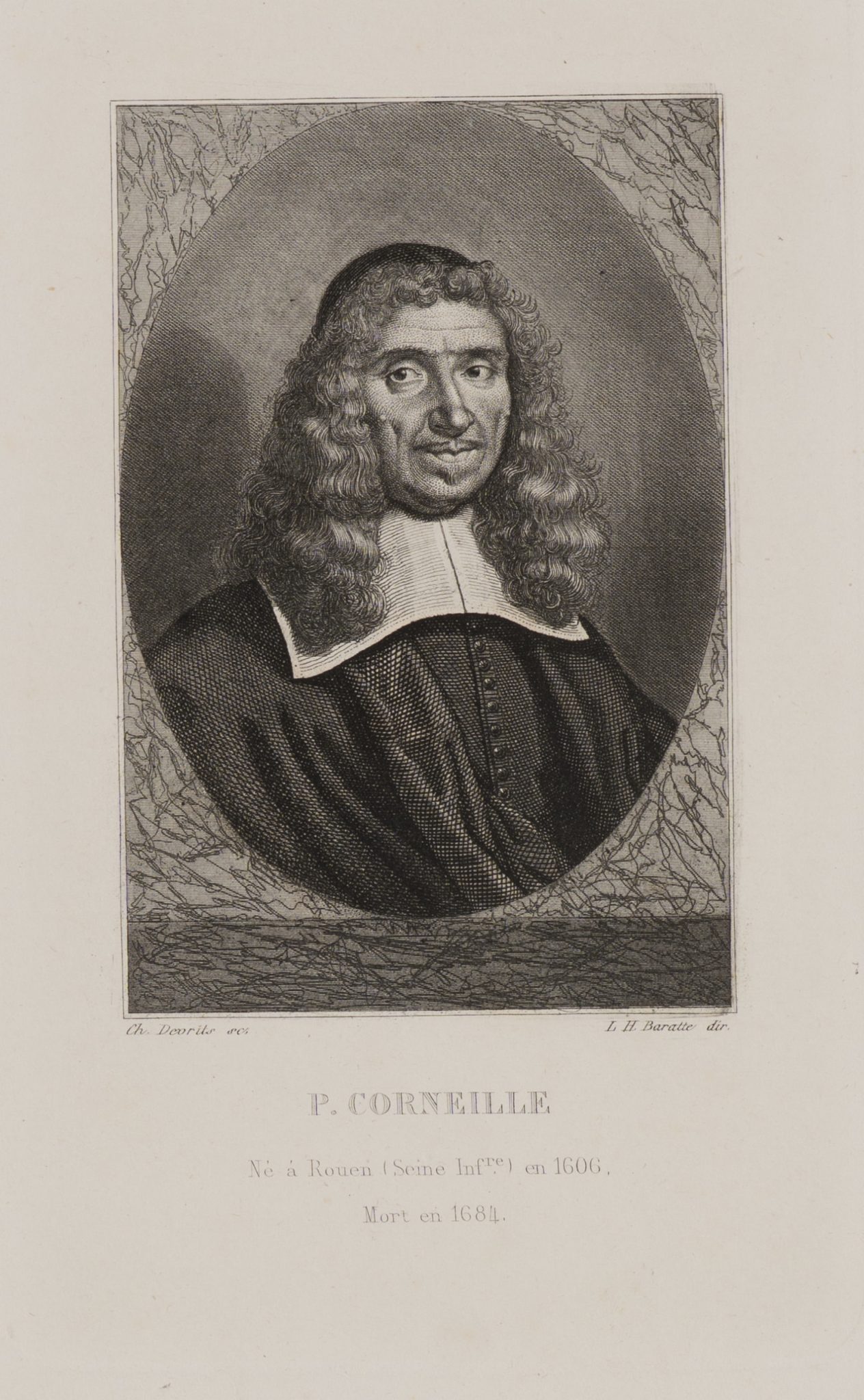 Porträt des Pierre Corneille