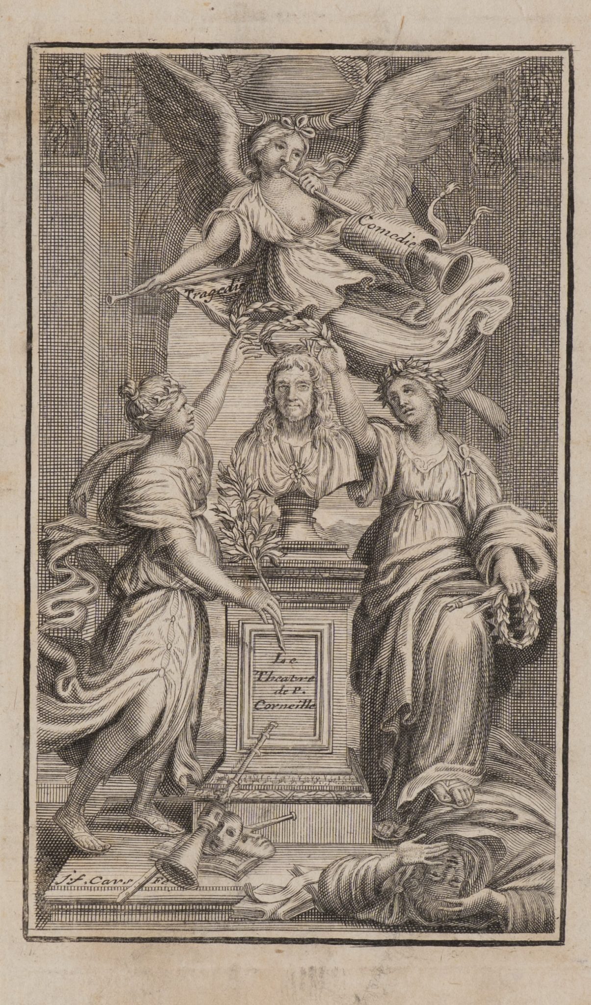 Allegorie der Schaffenskunst Pierre Corneilles