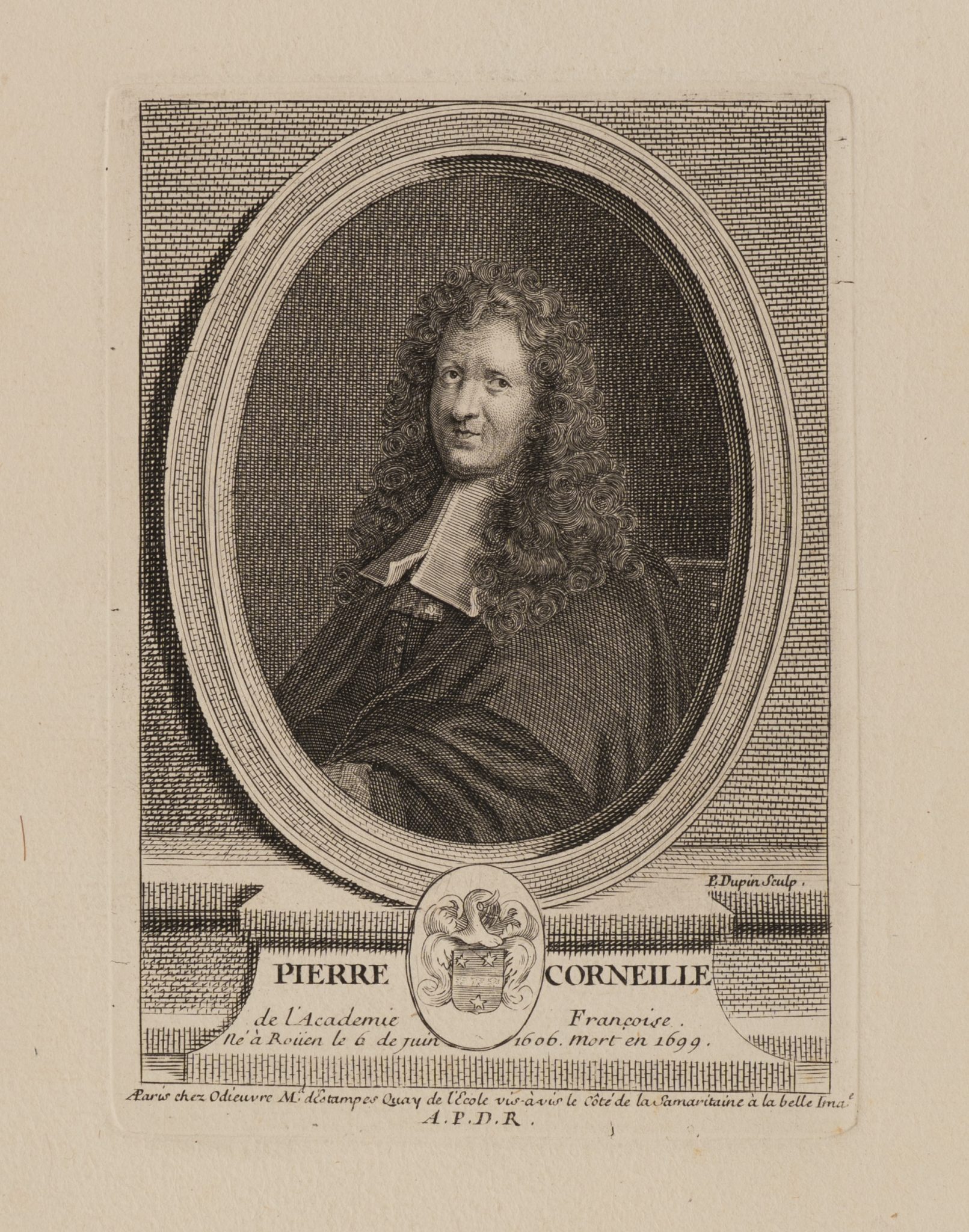 Porträt von Pierre Corneille