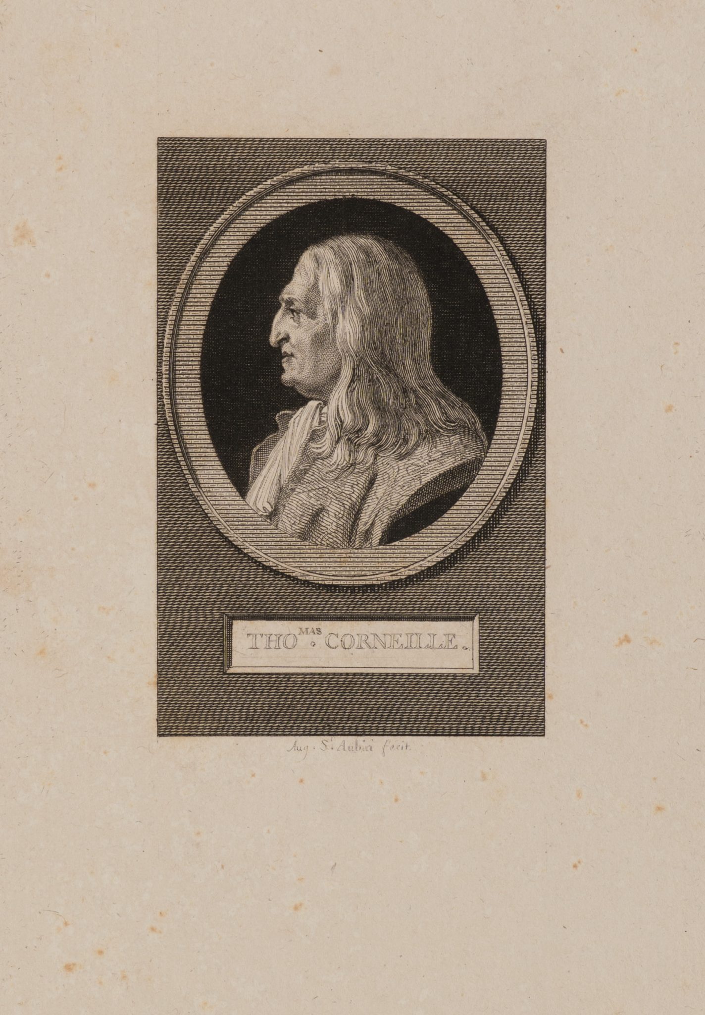 Profilporträt des Thomas Corneille