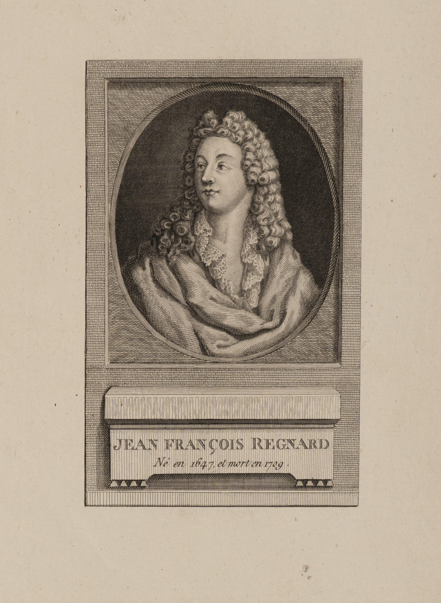 Porträt von Jean François Regnard