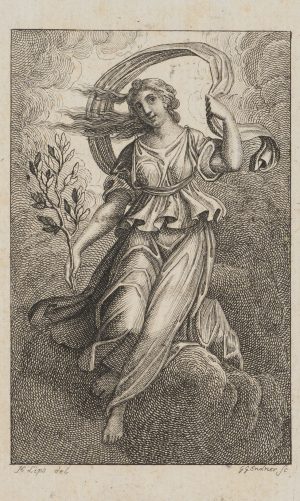 Buchillustration, Vignette, Allegorie