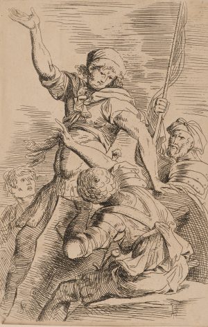 Dramatische Figurengruppe