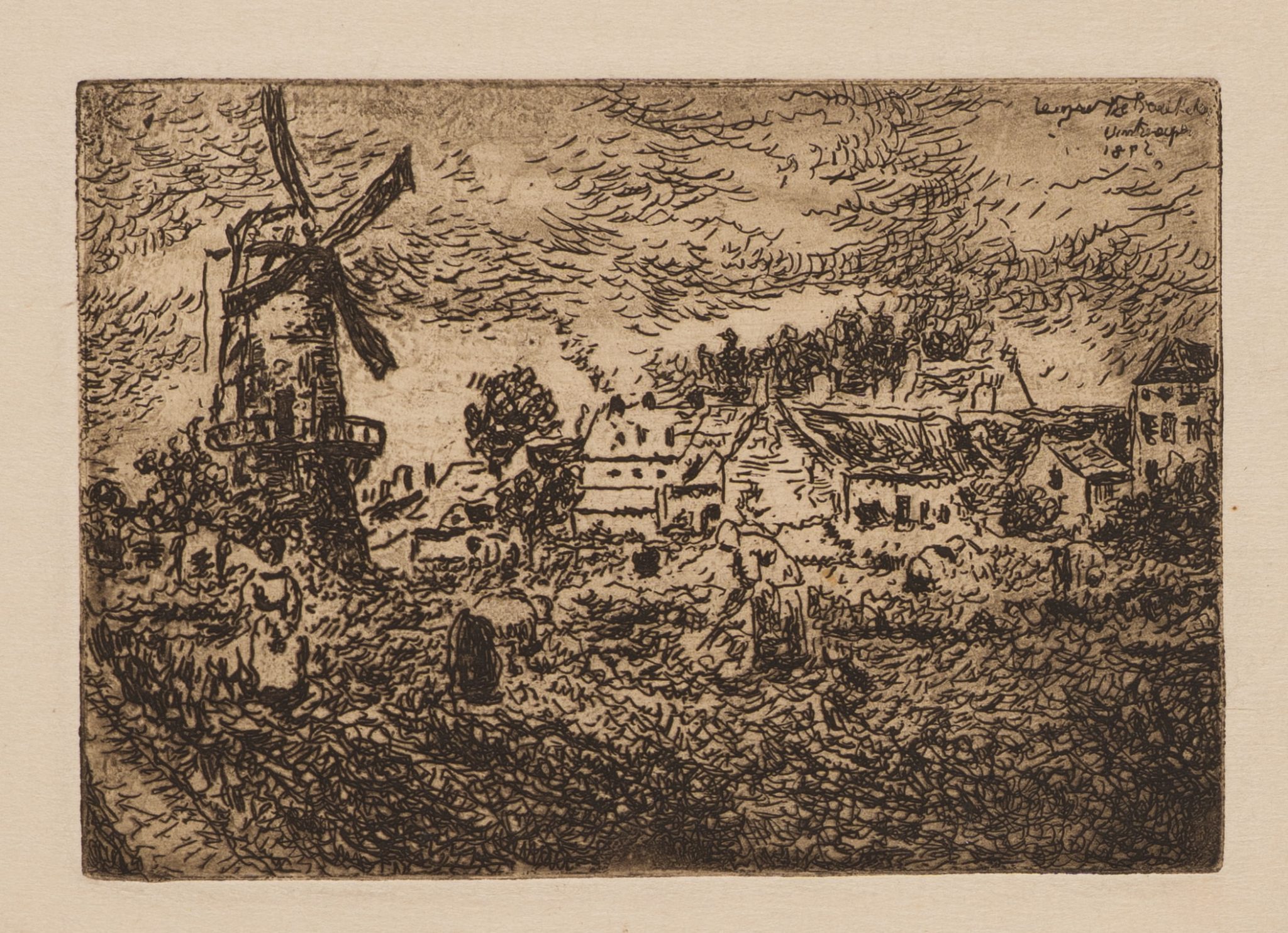Windmühle bei Antwerpen