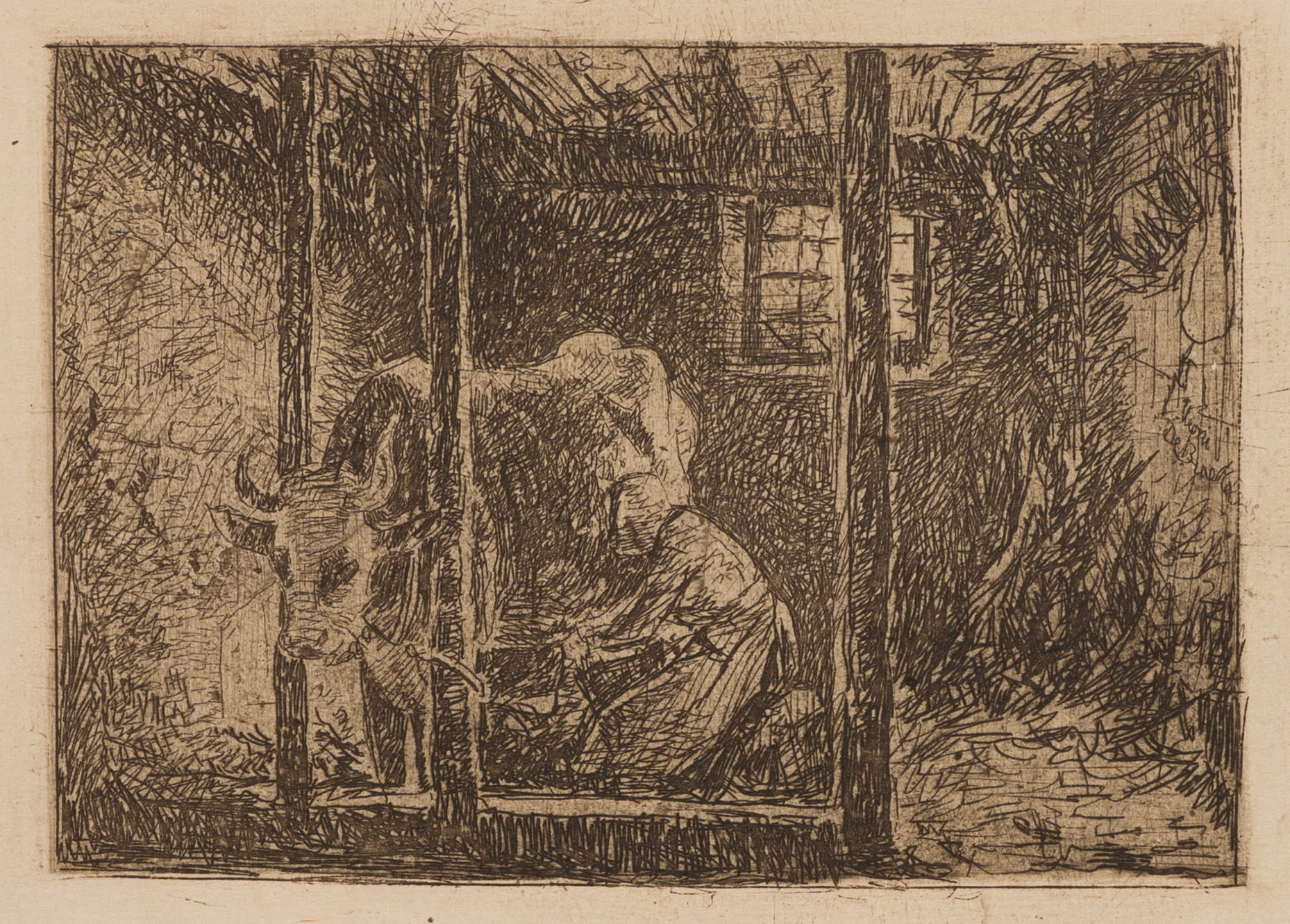 Die Melkerin