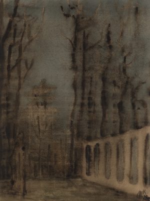 Dunkler Wald