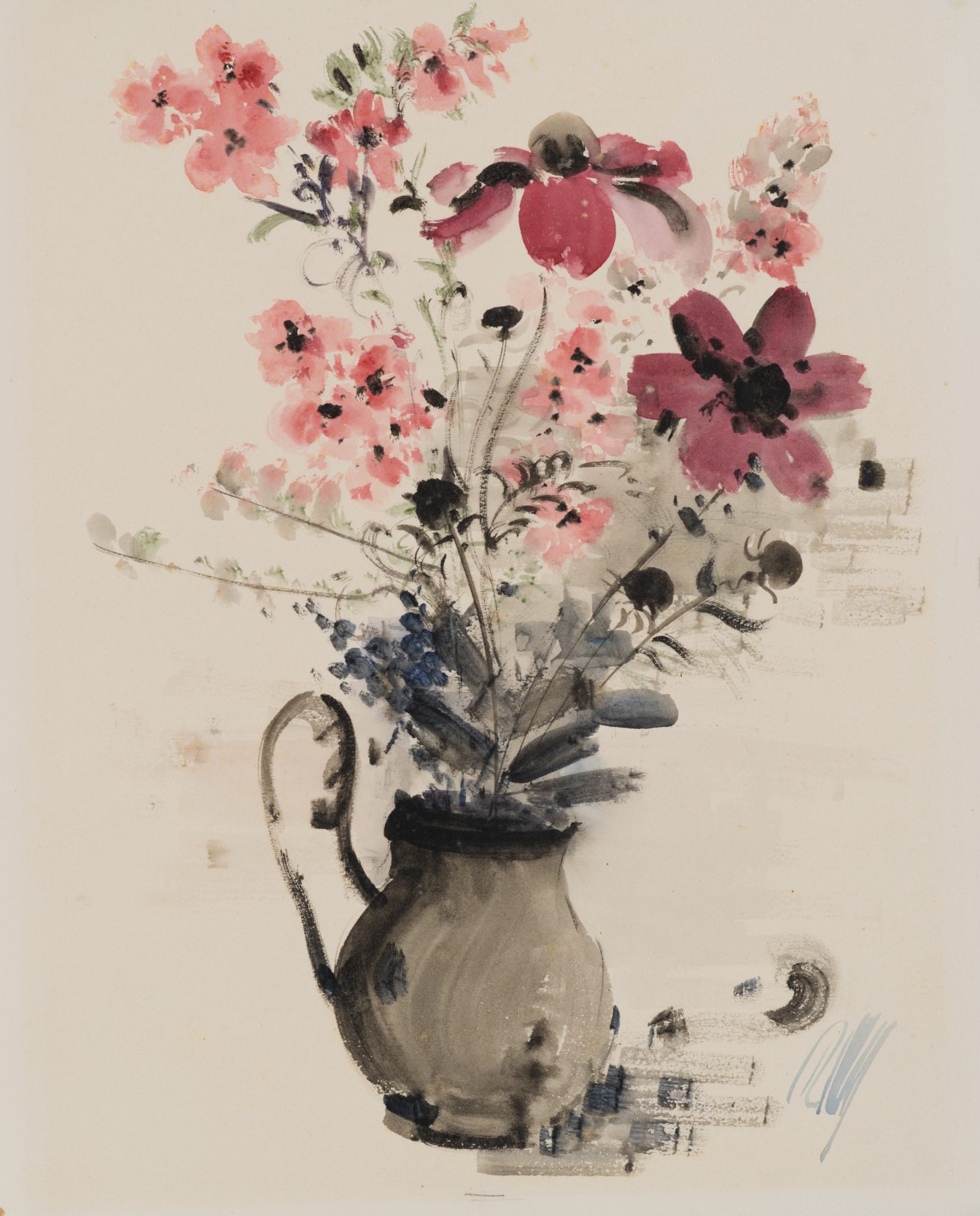 Blumenstrauß in Vase