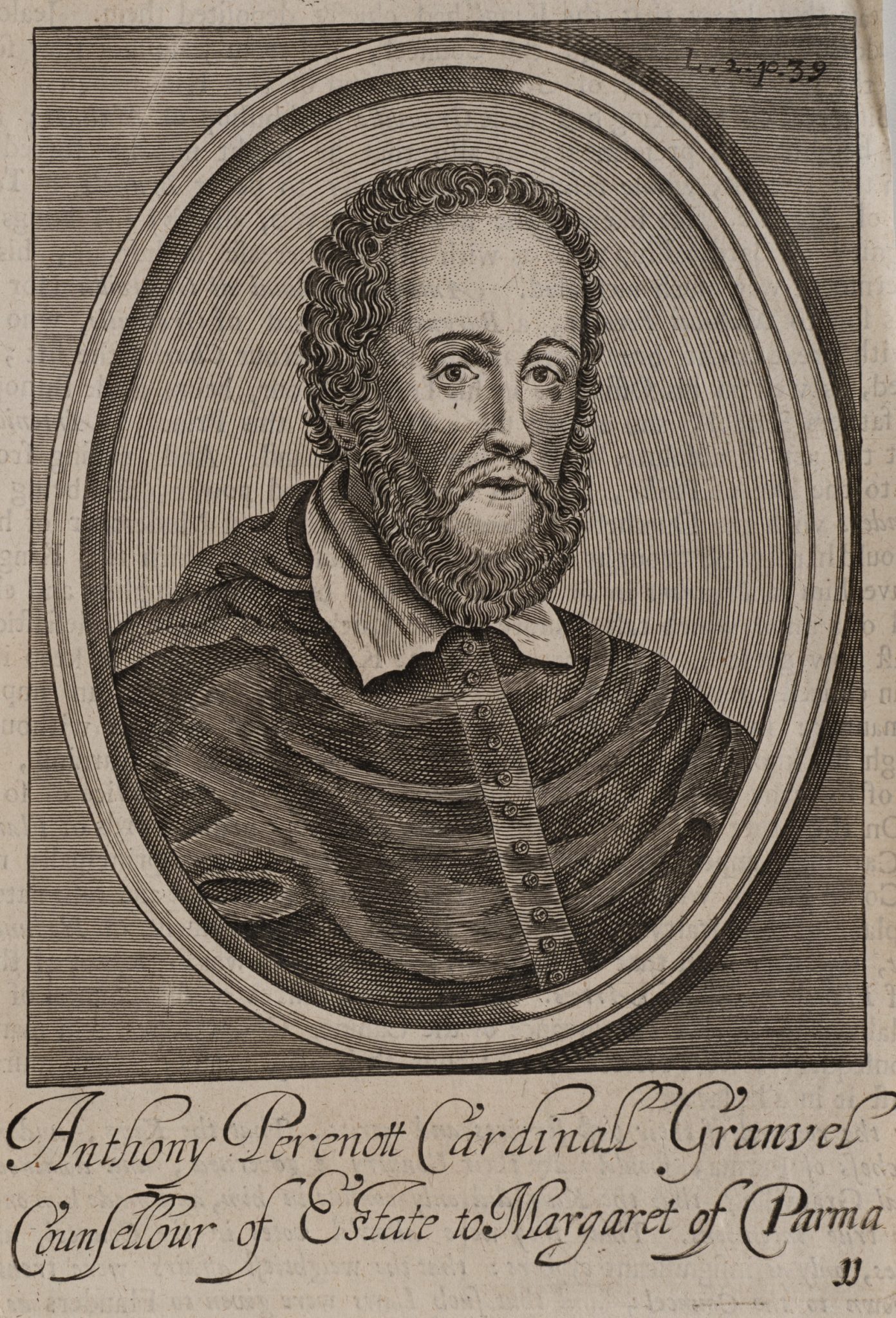 Porträt Kardinal A. P. de Granvelle (1517-1586)