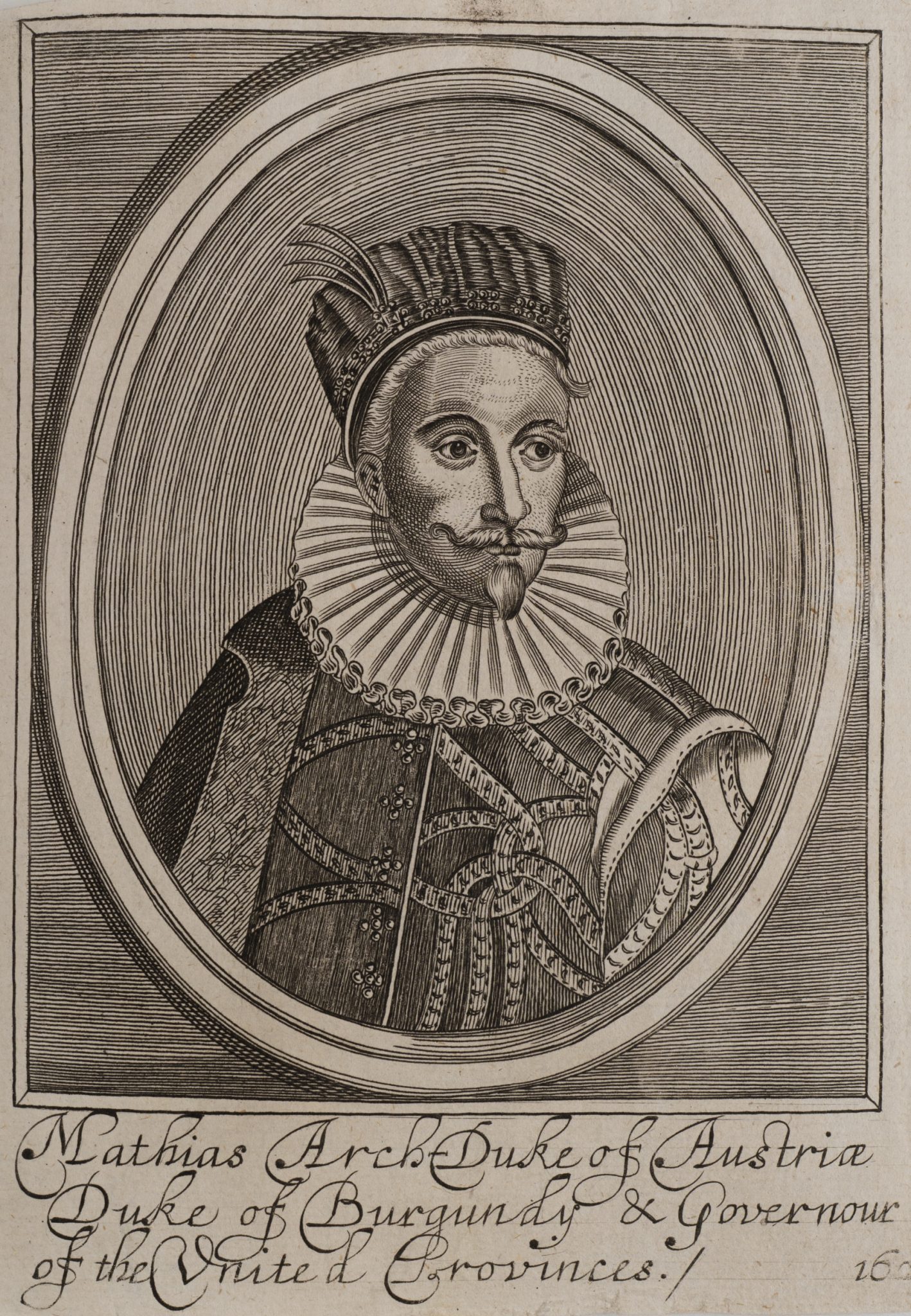 Porträt von Matthias, Erzherzog von Österreich