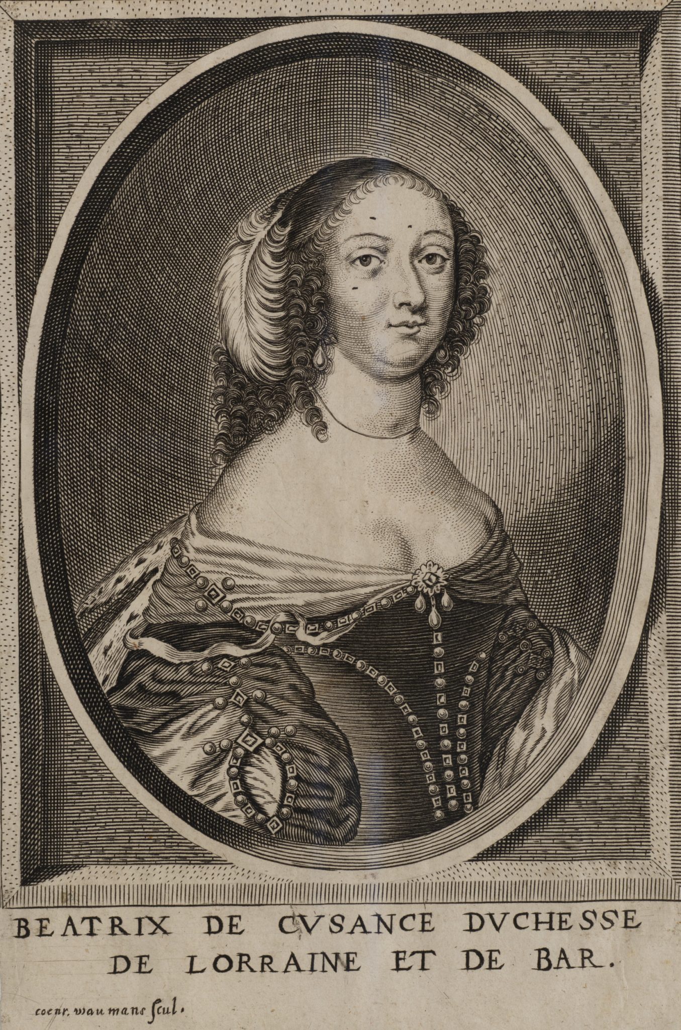 Porträt Béatrix de Cusance