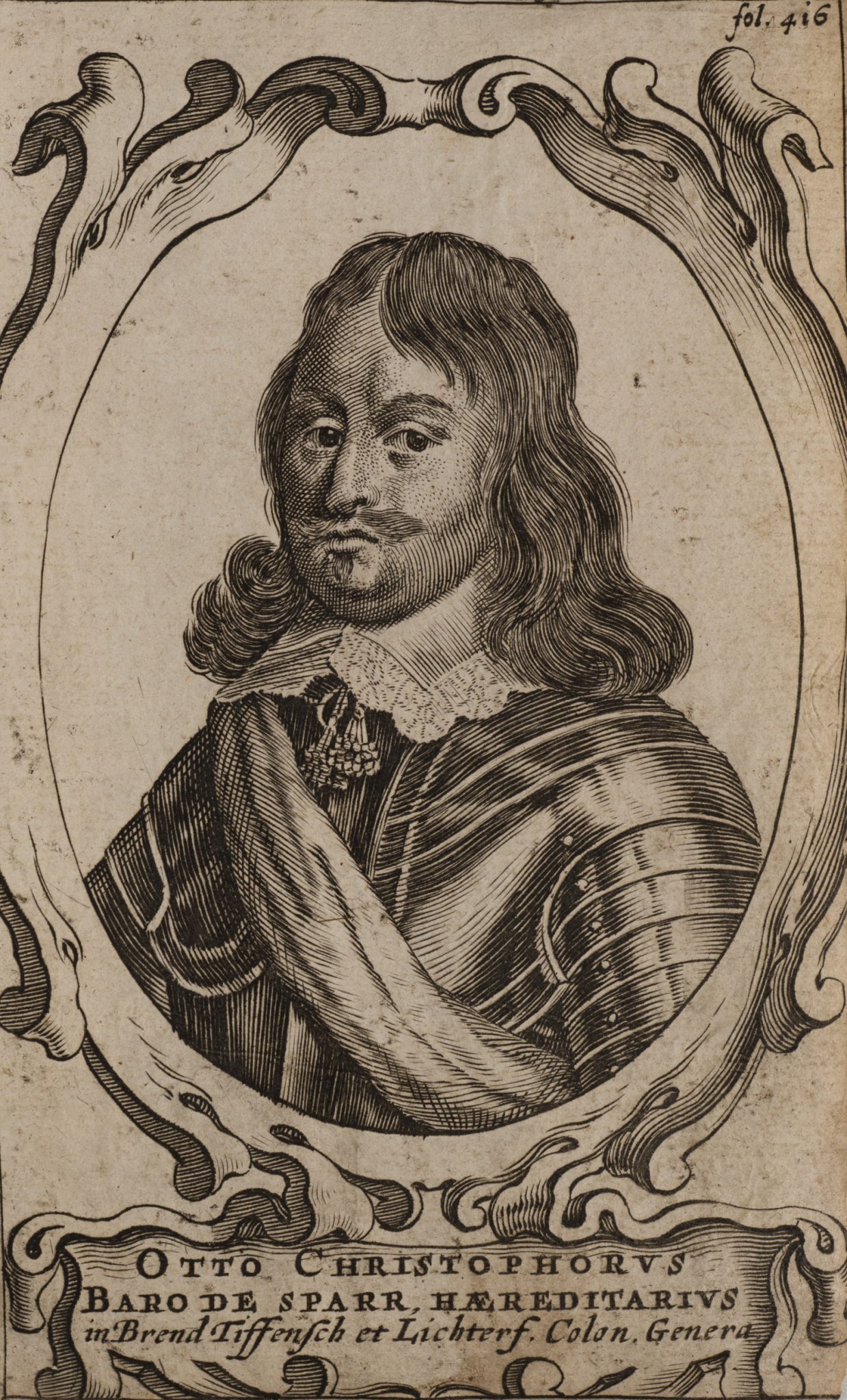 Porträt Otto Christoph von Sparr