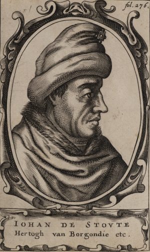 Porträt Iohan de Stovte von Burgund