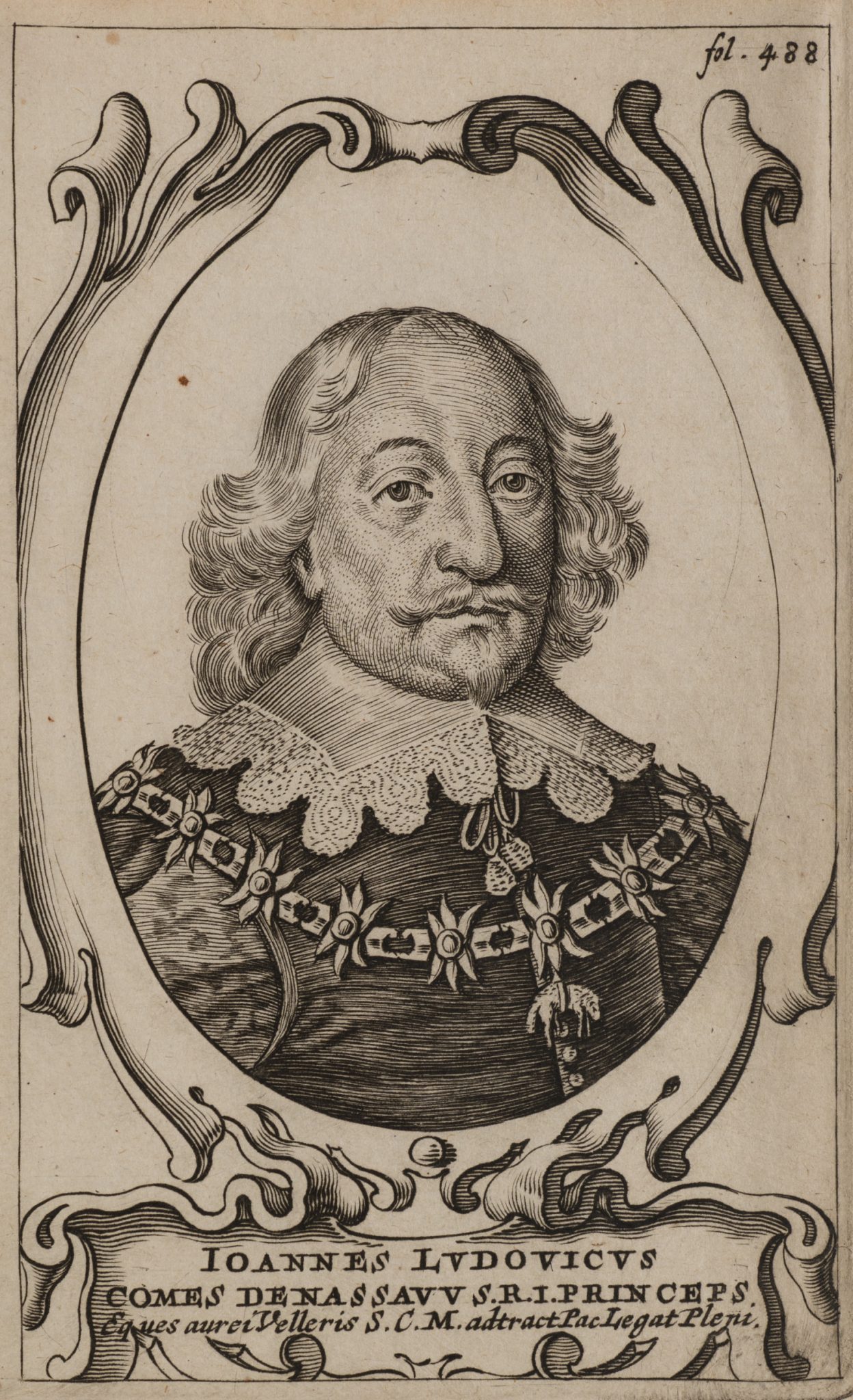 Porträt Johann Ludwig von Nassau-Hadamar