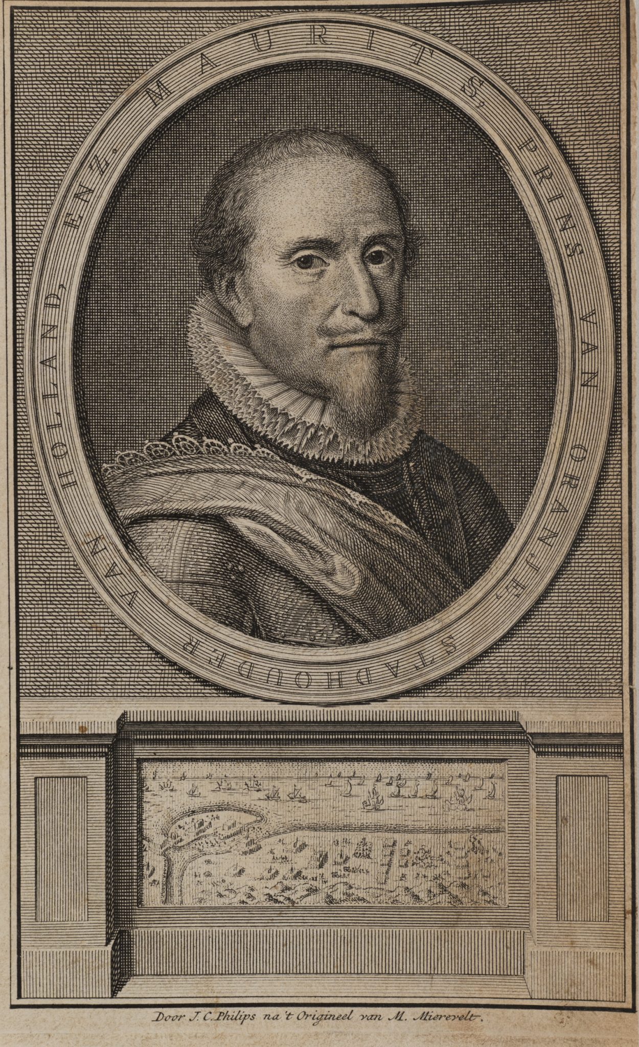 Porträt Prinz Moritz von Oranien (1567-1625)