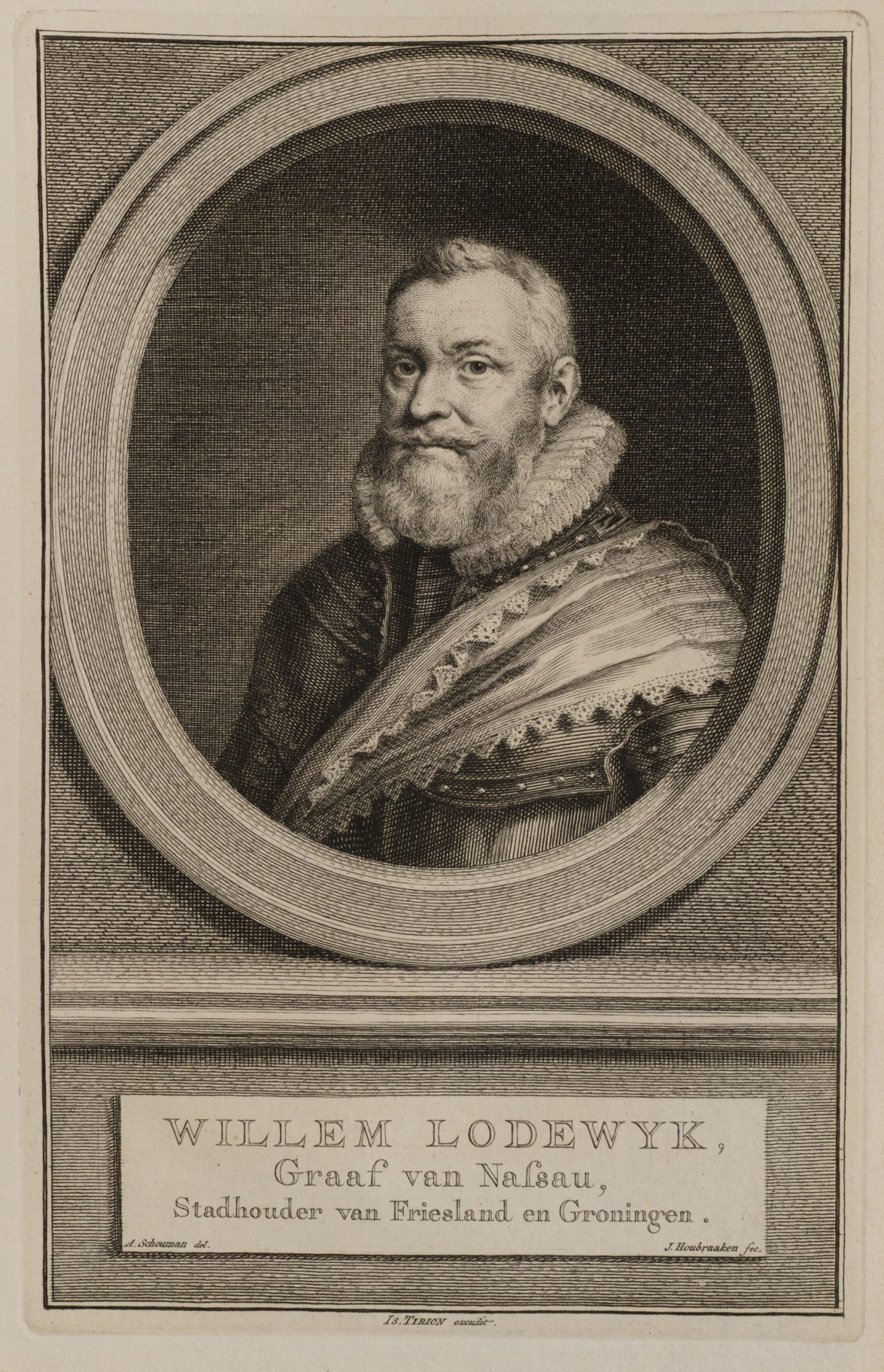 Porträt Wilhelm Ludwig von Nassau