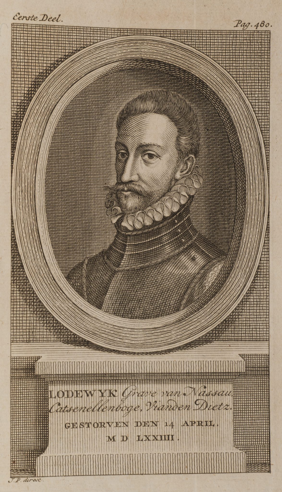 Porträt Ludwig von Nassau