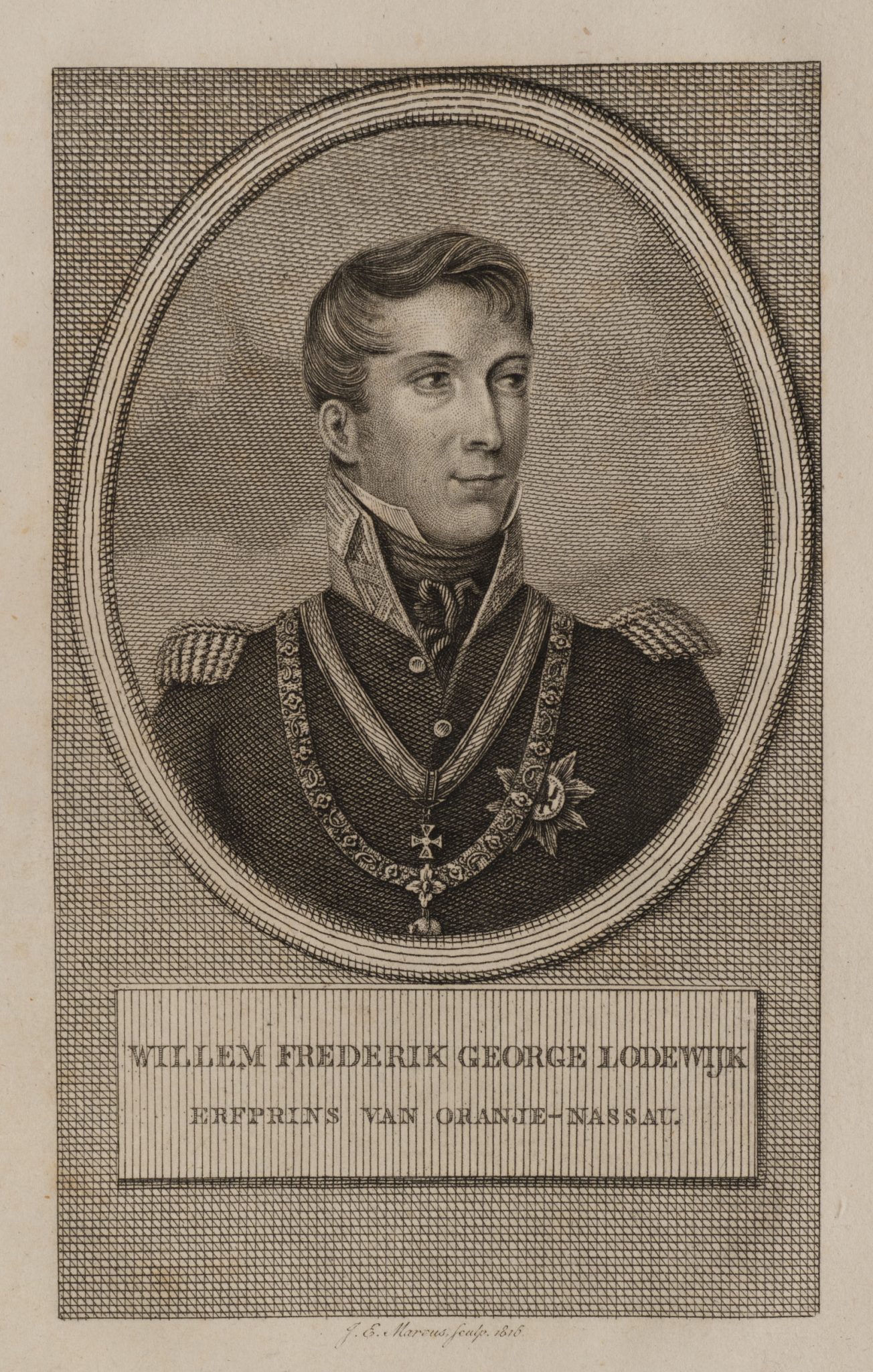 Porträt König Wilhelm von Oranien-Nassau