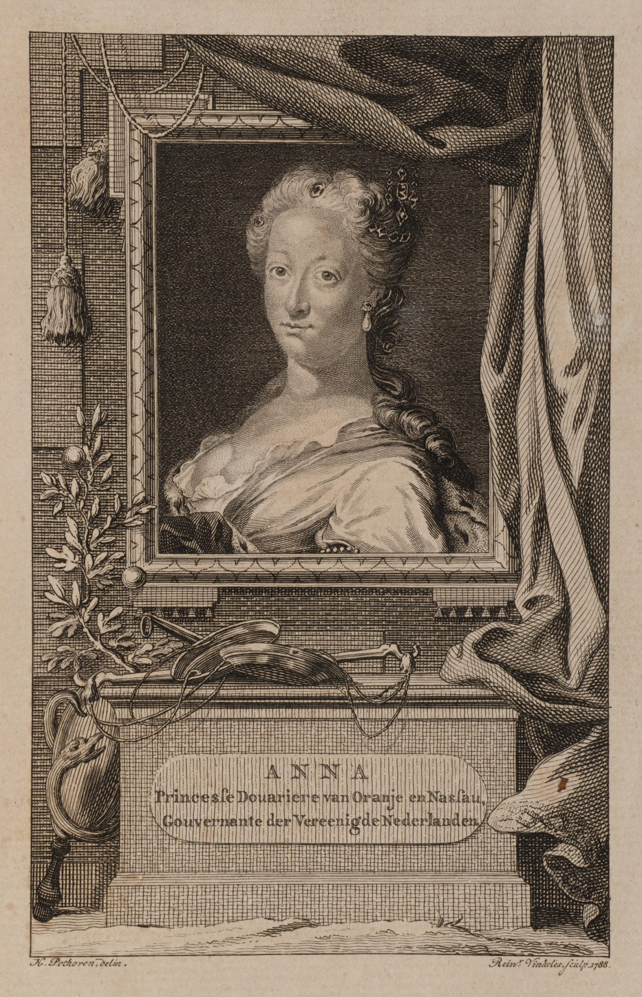Porträt Anna von Oranien-Nassau