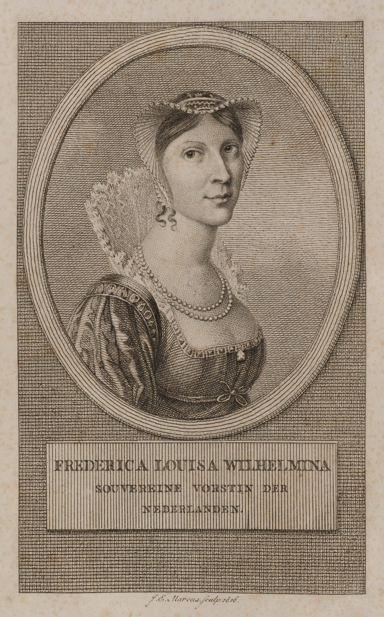 Porträt Frederica Louisa Wilhelmina