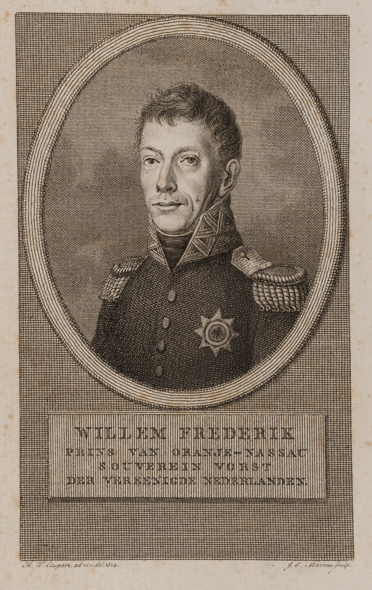 Porträt Wilhelm Friedrich von Oranien-Nassau