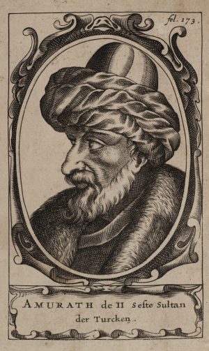 Porträt Sultan Murad II. (1404-1451)