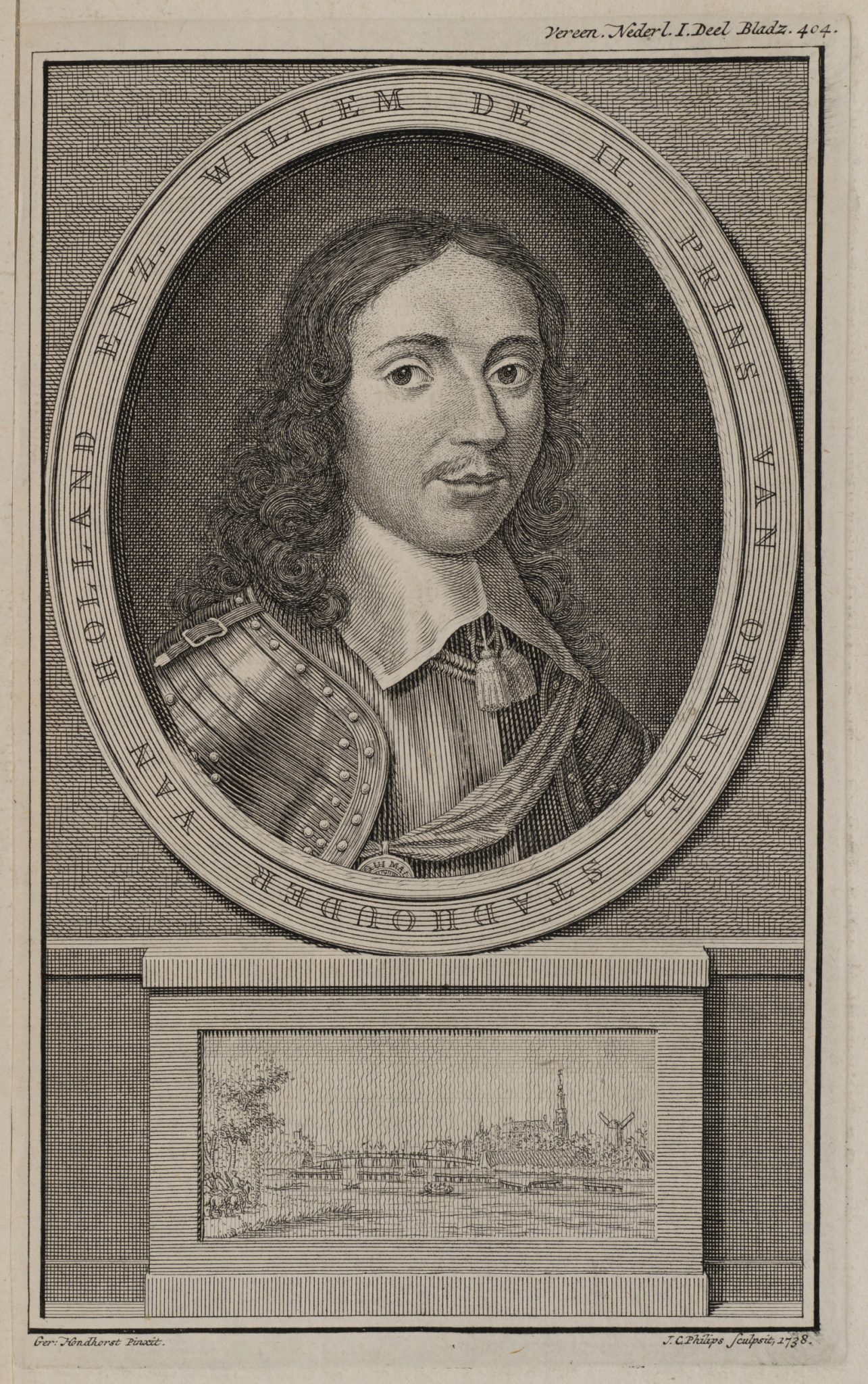 Porträt Willem II von Oranien