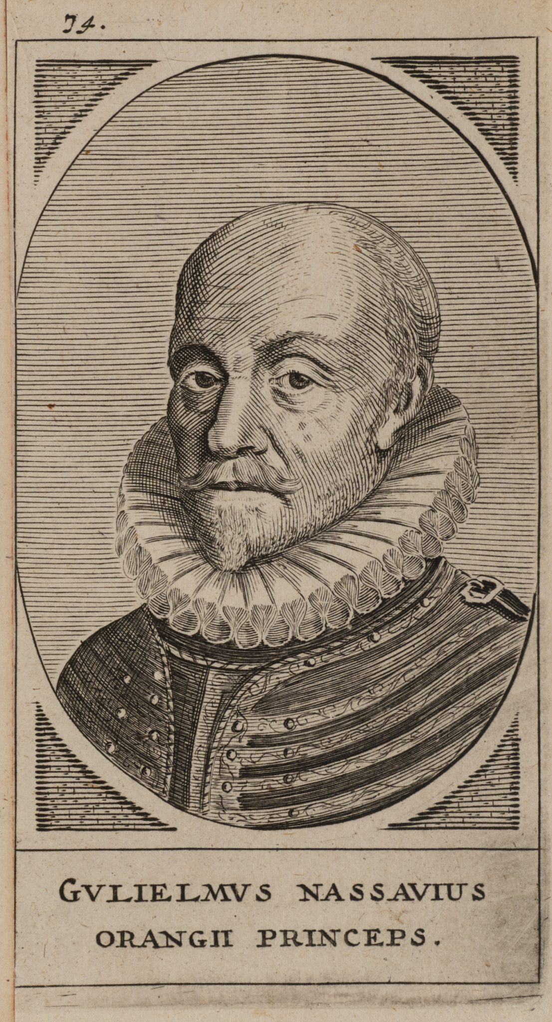 Porträt Wilhelm der Schweiger; Fürst (1533-1584)
